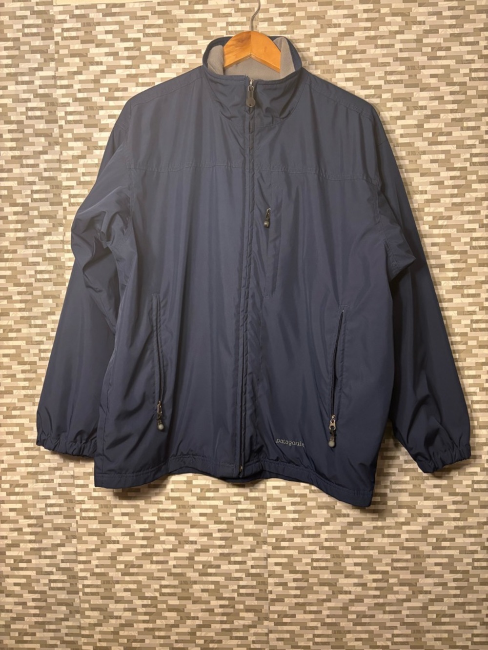 Patagonia Navy Full-Zip Jacket